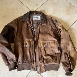 Wilson Brown Bomber Jacket
